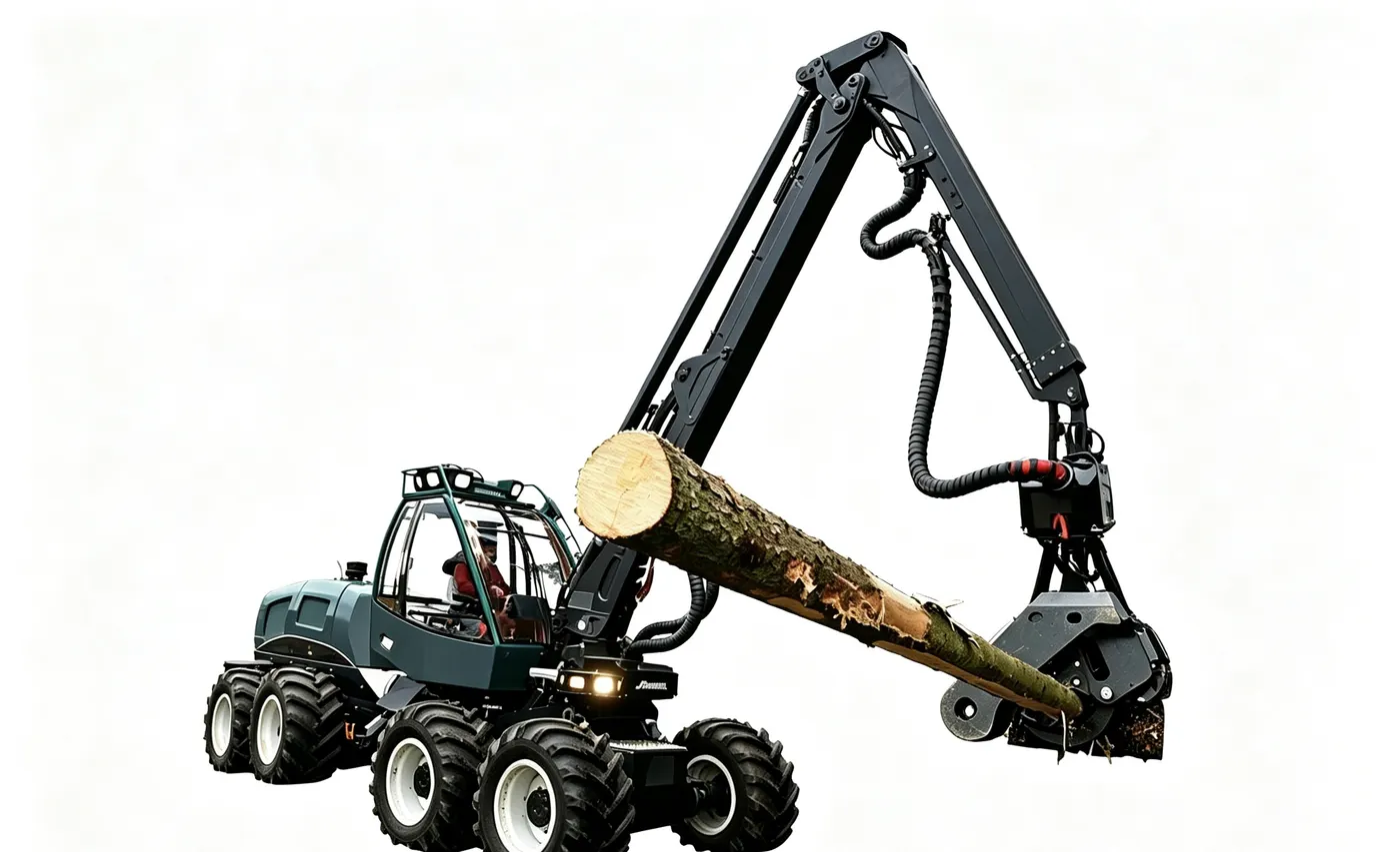 Integrated Wheeled Log Grappler — LG280