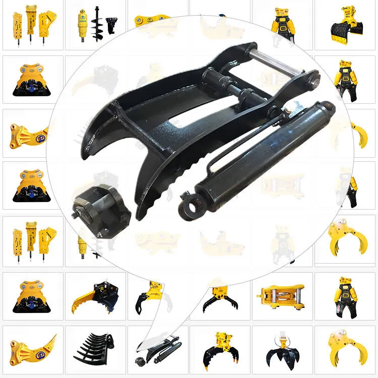 Construction Machinery Hydraulic Digger Excavator Progressive Thumb
